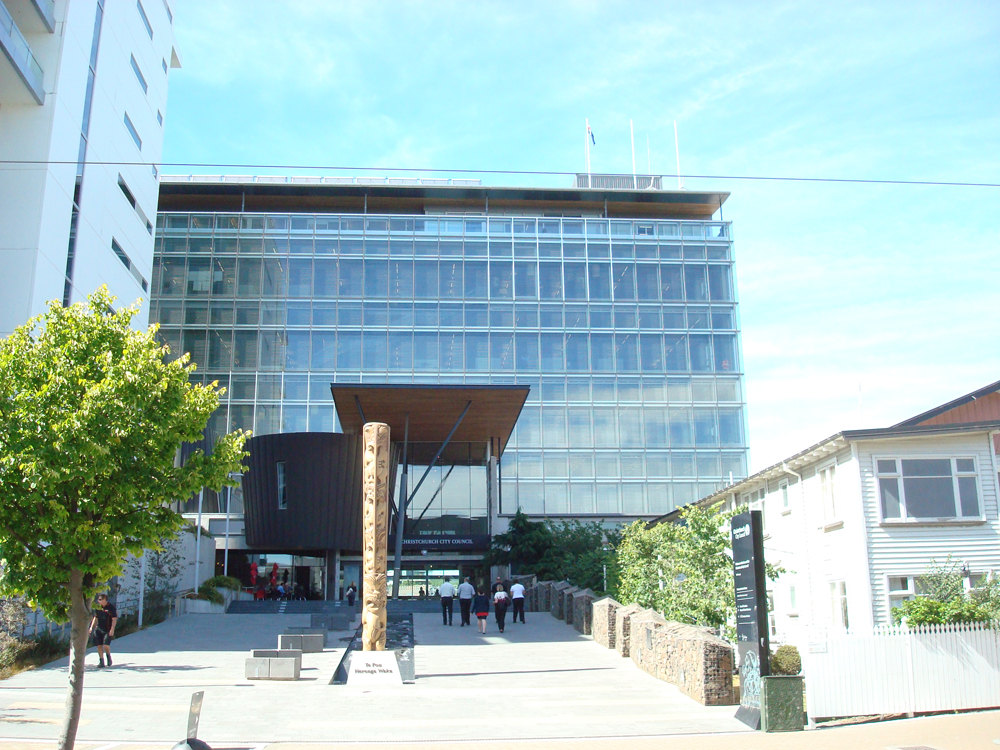 Civic Building Instrumented with CUSP accelerograph & alerting system